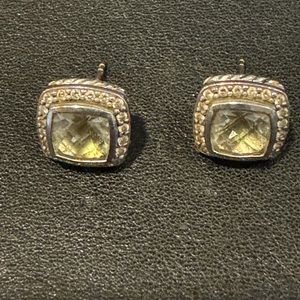 Vintage preowned David Yurman earings(no box, bag, earring backs)
